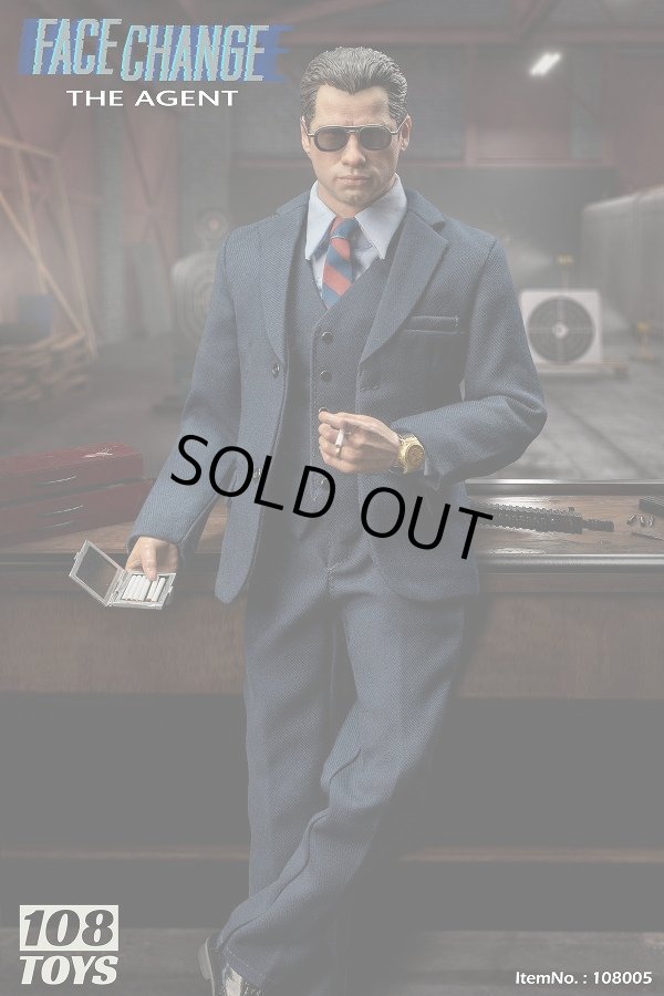108toys 1/6 フェイス チェンジ ザ エージェント アクション