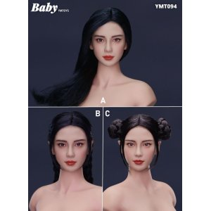 画像: YMTOYS 1/6 女性ヘッド Baby 3種 YMT094 *予約 