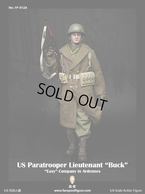 画像1: Facepoolfigure 1/6 US Paratrooper Lieutenant “Buck” アクションフィギュア 2種 FP-012A FP-012B *予約