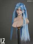 画像10: LZ TOYS 1/6 女性ヘッド 零 Ling 4種 SET012 *予約 