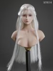 画像6: LZ TOYS 1/6 女性ヘッド 零 Ling 4種 SET012 *予約 