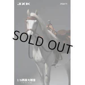 画像: JxK Studio 1/6 ワイルド ウェスト レッド デッド 馬 ホース 鞍付き JXK175 *予約