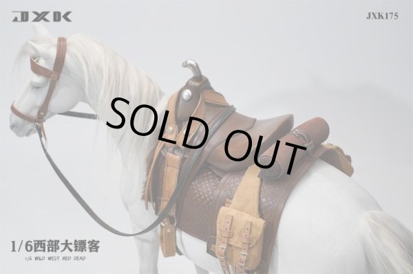 JxK Studio 1/6 ワイルド ウェスト レッド デッド 馬 ホース 鞍
