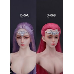 画像: Create Models 1/6 D-06 女性仙俠 ヘッド 2種 *予約 