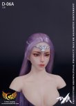 画像2: Create Models 1/6 D-06 女性仙俠 ヘッド 2種 *予約 