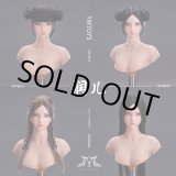 画像: YMTOYS 1/6 女性ヘッド 潤兒 4種 YMT097 *お取り寄せ