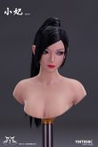 画像10: YMTOYS 1/6 女性ヘッド 小妃 6種 YMT098 眼球可動 *予約 