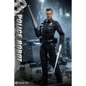 画像: PRESENT TOYS 1/6 液体金属 ポリス T1000 アクションフィギュア PT-sp62 *お取り寄せ