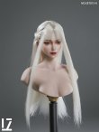 画像3: LZ TOYS 1/6 女性ヘッド ファイア 4種 SET013 *予約