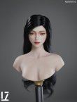 画像13: LZ TOYS 1/6 女性ヘッド ファイア 4種 SET013 *予約