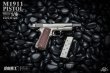 画像11: Longshan Metal 龍山金属 1/6 ダイキャストアロイ M1911 ピストル 3種 LSJS-012 *予約