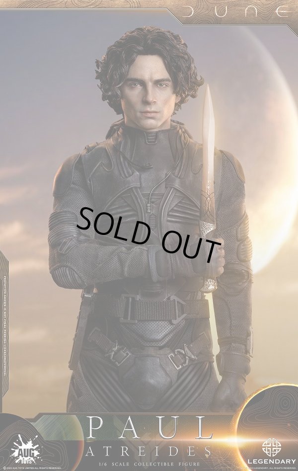 AUG TOYS 1/6 DL003 DUNE デューン 砂の惑星 ポール・アトレイディス スティルスーツ Ver. LEGENDARY DUNE  in Distillation Suit - Paul Atreides アクションフィギュア - 1/6フィギュア通販専門店 トレジャートイズ