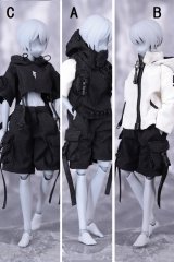 画像: HASUKI 1/12 ファンクショナル ファッション クローズ セット アクションフィギュア用 3種 H-CS012 *予約