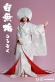 画像4: KID KING 1/6 白無垢 花嫁 赤ふき 綿帽子 角隠し アクションフィギュア 2種 KKP002 *予約