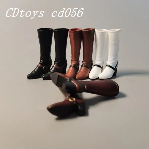 画像: CDToys 1/12 CD056 ウーマン ハイヒール ミドルロング ブーツ 4種 *予約 