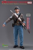 画像3: QORANGE QOTOYS 1/6 アメリカ南北戦争 チカマウガの戦い 南軍第4テキサス歩兵連隊 1863 アクションフィギュア QOM-1032 *予約