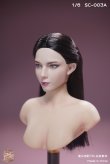 画像3: SCToys 1/6 アジア女性ヘッド 3種 SC003 *予約