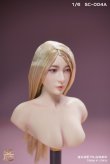 画像4: SCToys 1/6 アジア女性ヘッド 3種 SC004 *予約