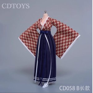 画像: CDToys 1/6 CD058 着物 袴 セット 女性フィギュア用 9種 *予約