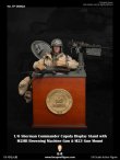 画像4: Facepoolfigure 1/6 メタル キューポラ 戦車 ディスプレイ スタンド w/ ブローニングM2HB重機関銃 & M23ガンマウント 完成品 組立キット FP-DI002A/B/C *予約