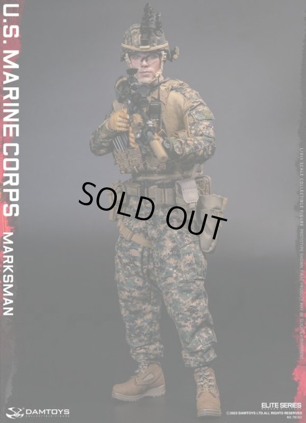 DAMTOYS 78101 1/6 アメリカ海兵隊 マークスマン 選抜射手 U.S.
