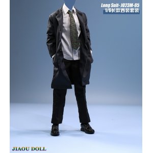 画像: Jiaou Doll 1/6 JO23M-06 ロング ジャケット、スーツ セット * 予約　