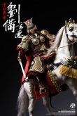 画像14: 303TOYS 1/12 掌上三国 劉備玄徳 アクションフィギュア 的盧 戦馬 戦旗 SG006 SG006-B *予約