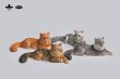 画像19: JXK Studio メインクーン 猫 ネコ ミニ フィギュア 4種 JS2310 *お取り寄せ