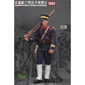 画像: QORANGE QOTOYS 1/6 日露戦争 大日本帝国陸軍 歩兵第二十七連隊 1904 アクションフィギュア用衣装セット QOM-1038 *予約