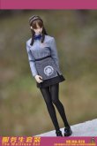 画像3: CUKE TOYS 1/6 女性 ホールスタッフ 店員 カフェ レストラン 制服 セット アクションフィギュア用 MA-020 *お取り寄せ