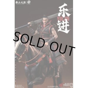 画像: 率土之濱 × 303TOYS 1/12 魏の五大将軍 - 楽進 ≪バトルアーマー版≫ アクションフィギュア 戦馬 飛電 ST001 ST002 *予約