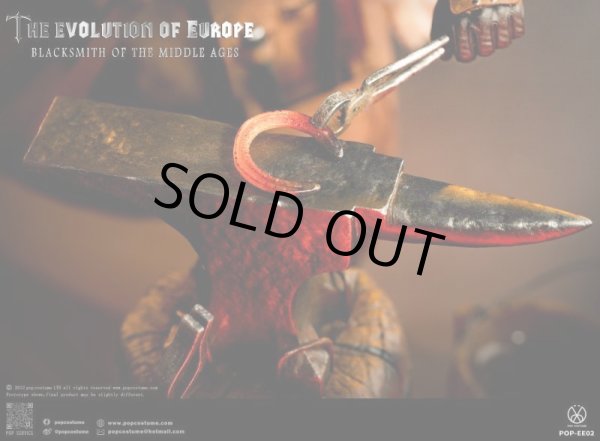 POP COSTUME 1/6 EE02 The Evolution of Europe-- Blacksmith,1