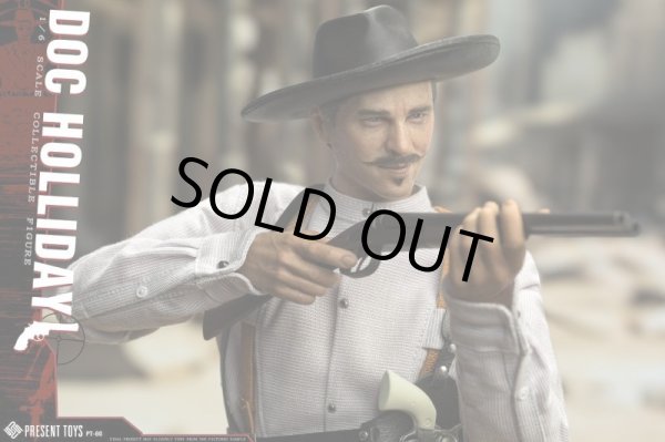 PRESENT TOYS 1/6 レジェンダリー・ガンナー PT-sp86 PRESENT TOYS PT-sp86 1/6 Legendary Gunner Doc Holliday