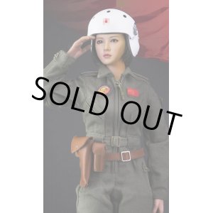 画像: FLAGSET 1/6 中国人民解放軍 PLA 空軍 女性パイロット アップグレード版 アクションフィギュア FS-73006 *予約