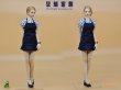 画像5: CUKE TOYS 1/6 客室乗務員 キャビンアテンダント CA 制服 セット MA-022 *予約