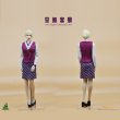 画像3: CUKE TOYS 1/6 客室乗務員 キャビンアテンダント CA 制服 セット MA-024 *予約