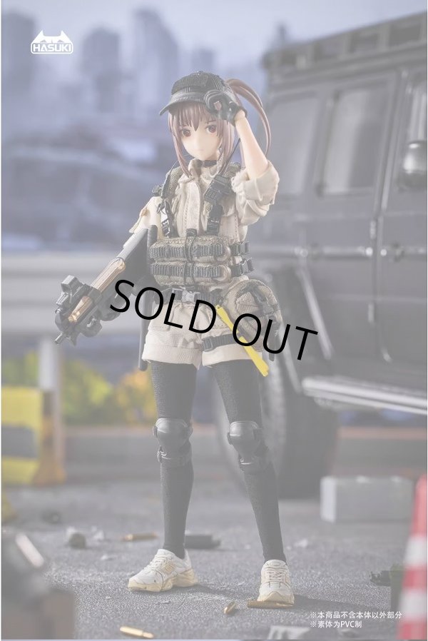 画像1: HASUKI 1/12 PA006 ガード・レイゼイ・ヒヨ / 冷泉緋世 アクションフィギュア ＆ 装備 H-CS015 / H-CS016 全3種 *予約