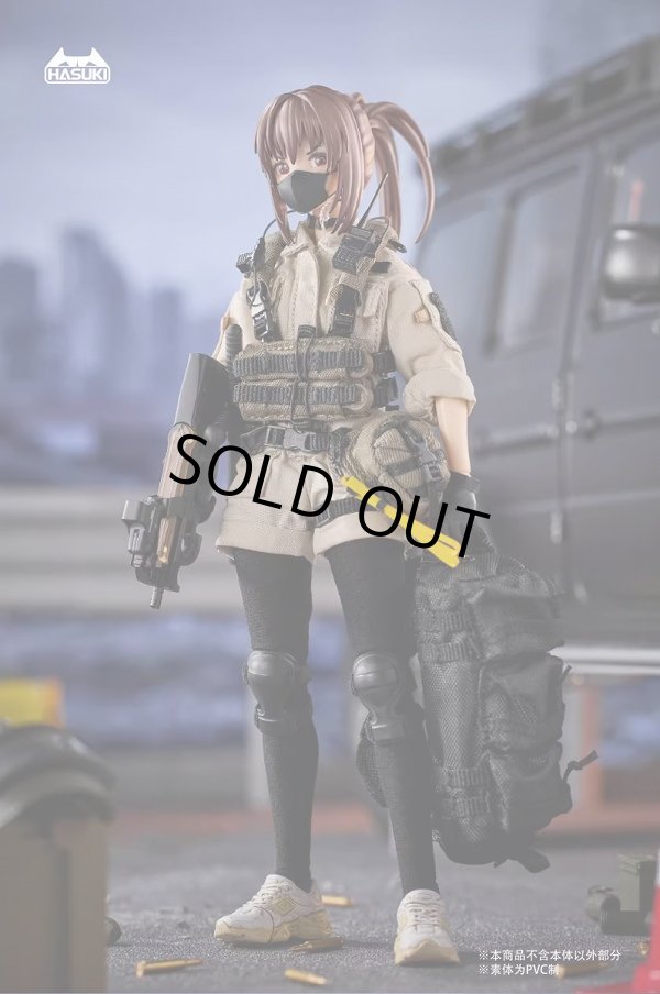 HASUKI 冷泉緋色 可動フィギュア Amazon.co.jp: HASUKI 1/12 警備員 冷泉緋世 美少女 Pocket Art
