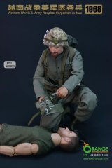 画像: QORANGE QOTOYS 1/6 ベトナム戦争 アメリカ陸軍 衛生兵 フエの戦い 1968 アクションフィギュア QOM-10046 *予約 