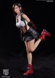 画像4: STAR MAN 1/6 Tifa ロックハート / ホワイトタンクトップ ＆ ブラック ショート スカート バージョン アクションフィギュア MS-010A *予約