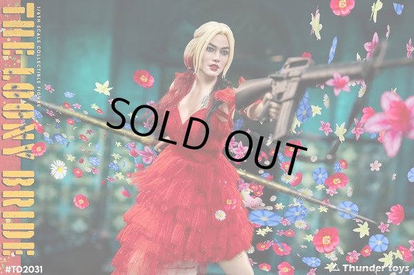 Thunder Toys 1/6 クレイジー ブライド  TD2031 IN STOCK New Thunder Toys TD2031 1/6 Crazy Bride Harley 12