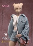 画像3: SA Toys 1/6 女性 服 デニム ファッション フィギュア用 SA053 *予約