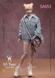 画像1: SA Toys 1/6 女性 服 デニム ファッション フィギュア用 SA053 *予約