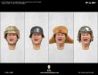 画像4: Facepoolfigure 1/6 白人 太め 男性 表情 ヘッド 2種 FP-A-007 FP-H-009 *予約