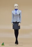 画像2: CUKE TOYS 1/6 客室乗務員 キャビンアテンダント CA 制服 セット MA-025 *予約