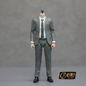 画像: Manipple 1/12 スーツボディ グレー スーツ 1.0 （MS-M062） *予約