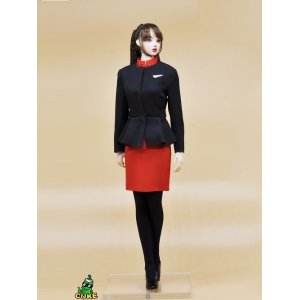 画像: CUKE TOYS 1/6 客室乗務員 キャビンアテンダント CA 制服 セット MA-027 *予約