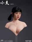 画像20: YMTOYS 1/6 アジアン フィメール 女性 “ 小麦 ” ヘッド 眼球可動 6種 YMT108 *予約 