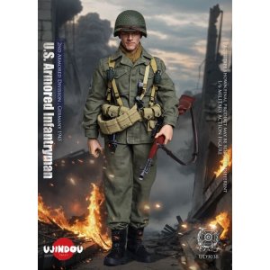 画像: UJINDOU 1/6 WWII アメリカ陸軍 第2機甲師団歩兵 1945 ドイツ アクションフィギュア UD9038 *予約