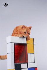 画像: JXK Studio 1/6 モンドリアンウォール 猫 4種 JXK244 *お取り寄せ